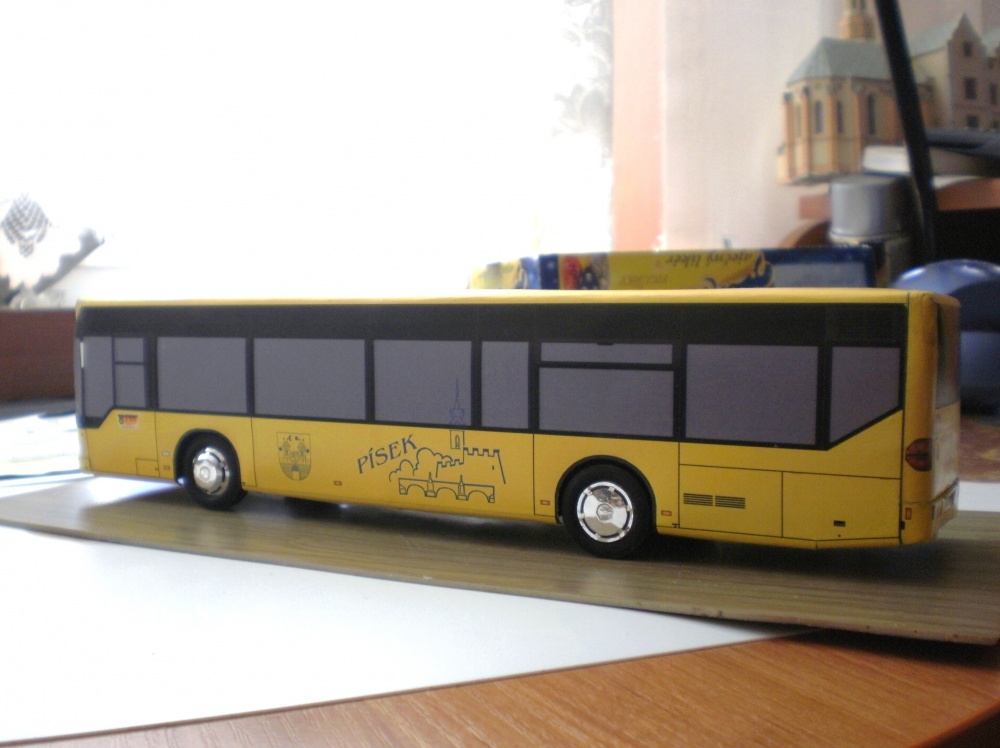 Mercedes Benz O530 Citaro MHD Písek (Plná velikost v novém okně) Mercedes Benz O530 Citaro MHD Písek