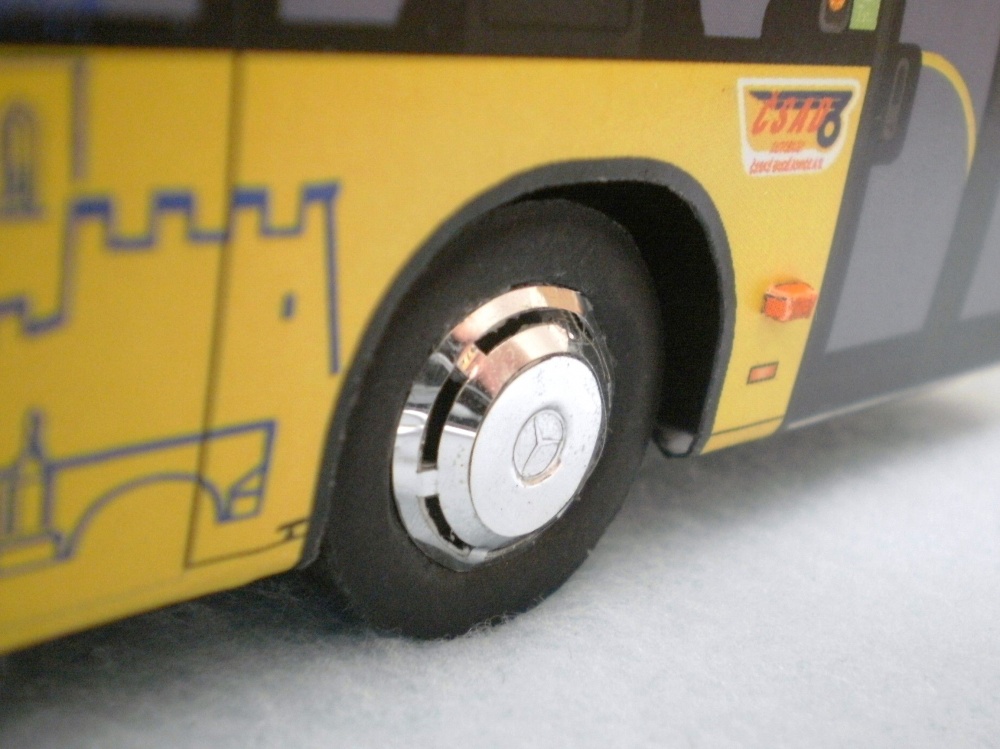 Mercedes Benz O530 Citaro MHD Písek (Plná velikost v novém okně) Mercedes Benz O530 Citaro MHD Písek