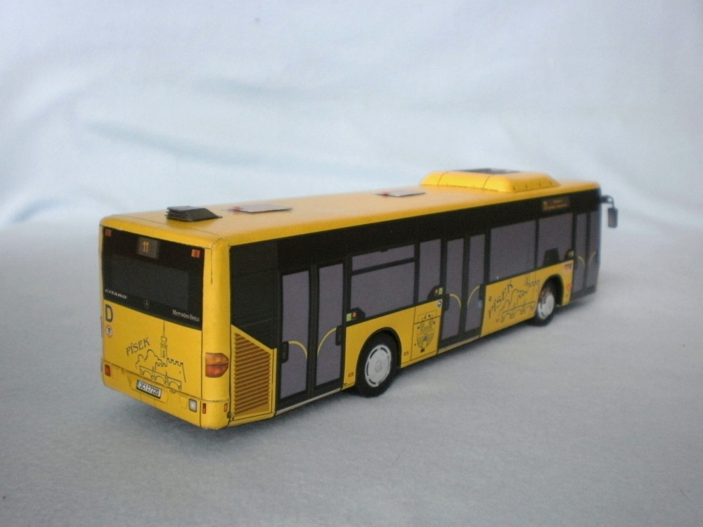 Mercedes Benz O530 Citaro MHD Písek (Plná velikost v novém okně) Mercedes Benz O530 Citaro MHD Písek