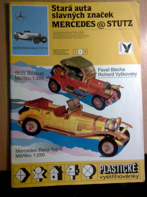 Mercedes-Benz typ S a Stutz Bearcat (rok v�roby 1914)
