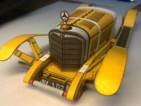 Mercedes-Benz typ S a Stutz Bearcat (rok v�roby 1914)