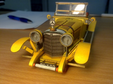 Mercedes-Benz typ S a Stutz Bearcat (rok v�roby 1914)