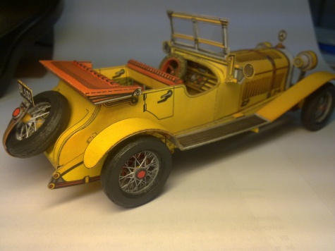 Mercedes-Benz typ S a Stutz Bearcat (rok v�roby 1914)