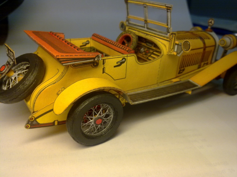 Mercedes-Benz typ S a Stutz Bearcat (rok v�roby 1914)