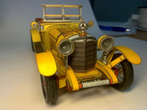 Mercedes-Benz typ S a Stutz Bearcat (rok v�roby 1914)