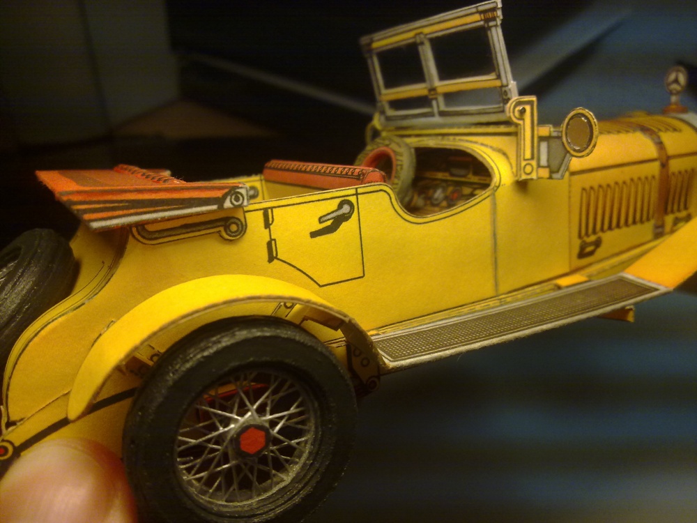 Mercedes-Benz typ S a Stutz Bearcat (rok v�roby 1914)