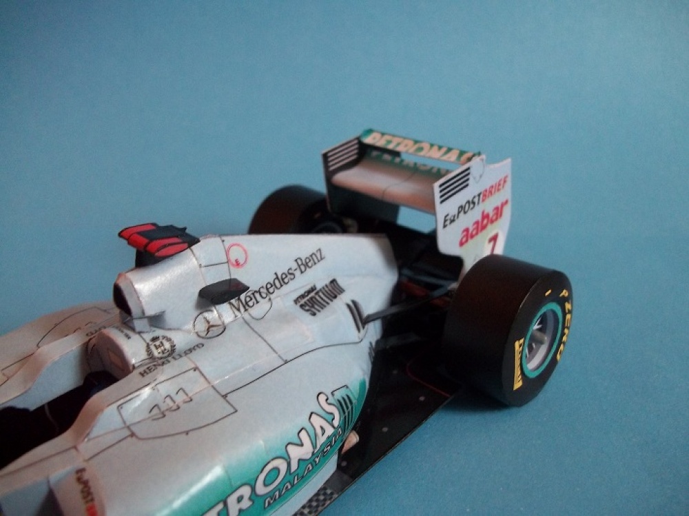 Mercedes GP W02 - Michael Schumacher (2011)