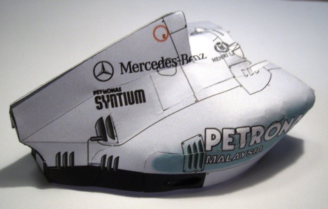 Mercedes GP W02 Michael Schumacher Mercedes GP W02 Michael Schumacher