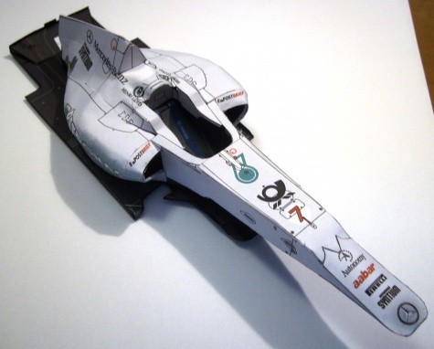 Mercedes GP W02 Michael Schumacher Mercedes GP W02 Michael Schumacher