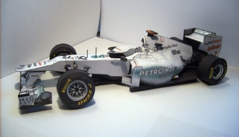 Mercedes GP W02 Michael Schumacher