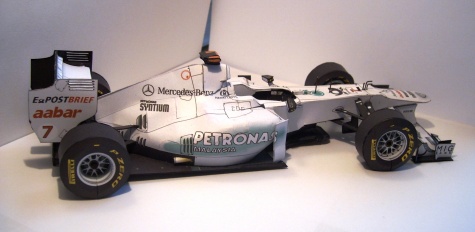 Mercedes GP W02 Michael Schumacher