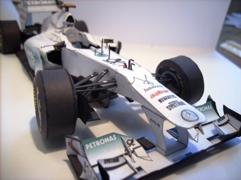 Mercedes GP W02 Michael Schumacher