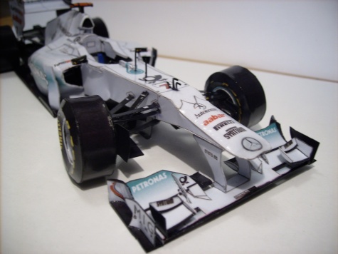 Mercedes GP W02 Michael Schumacher