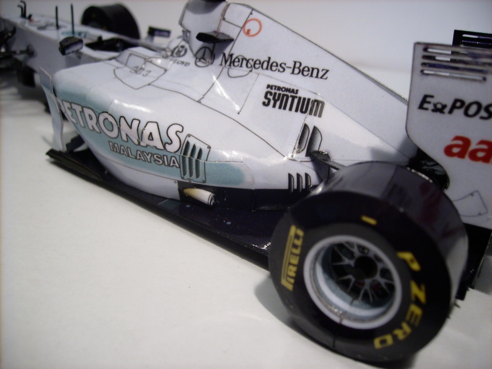 Mercedes GP W02 Michael Schumacher