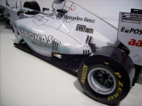 Mercedes GP W02 Michael Schumacher