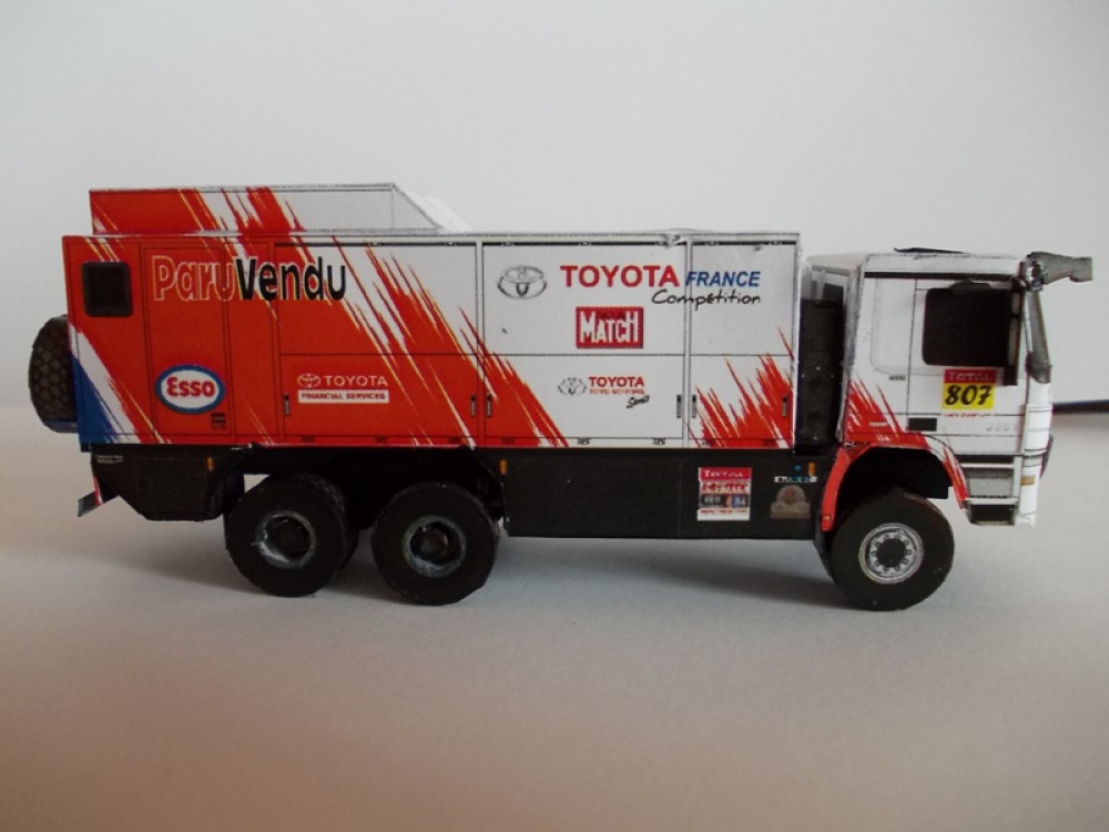 Mercedes Actros Toyota France doprovod (Pln� velikost v nov�m okn�) Mercedes Actros Toyota France doprovod