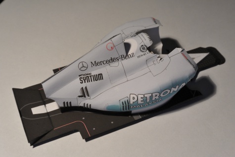 MERCEDES GP W02 (GP Australia 2011, M.Schumacher) MERCEDES GP W02 (GP Australia 2011, M.Schumacher)