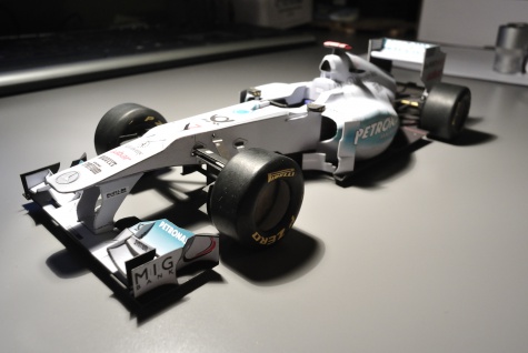 MERCEDES GP W02 (GP Australia 2011, M.Schumacher) MERCEDES GP W02 (GP Australia 2011, M.Schumacher)