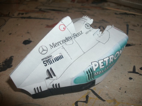 Mercedes GP W02 - M. Schumacher Mercedes GP W02 - M. Schumacher