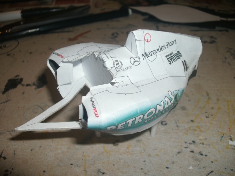 Mercedes GP W02 - M. Schumacher Mercedes GP W02 - M. Schumacher