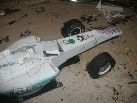 Mercedes GP W02 - M. Schumacher Mercedes GP W02 - M. Schumacher