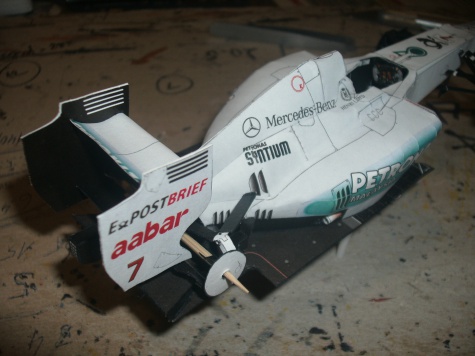 Mercedes GP W02 - M. Schumacher Mercedes GP W02 - M. Schumacher