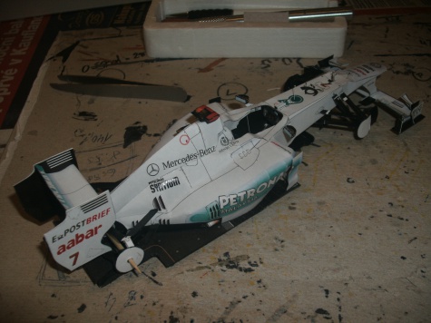 Mercedes GP W02 - M. Schumacher Mercedes GP W02 - M. Schumacher