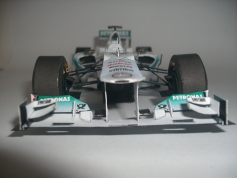 Mercedes GP W02 - M. Schumacher Mercedes GP W02 - M. Schumacher