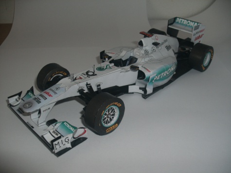 Mercedes GP W02 - M. Schumacher Mercedes GP W02 - M. Schumacher