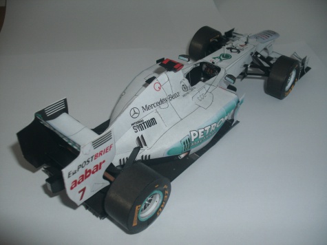 Mercedes GP W02 - M. Schumacher Mercedes GP W02 - M. Schumacher