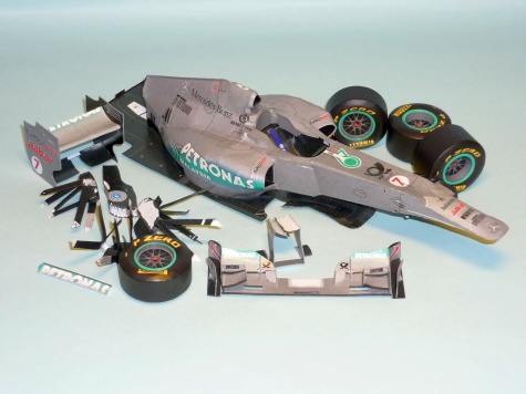 Mercedes MGP W02 - M.Schumacher - GP Australie 2011 Mercedes MGP W02 - M.Schumacher - GP Australie 2011