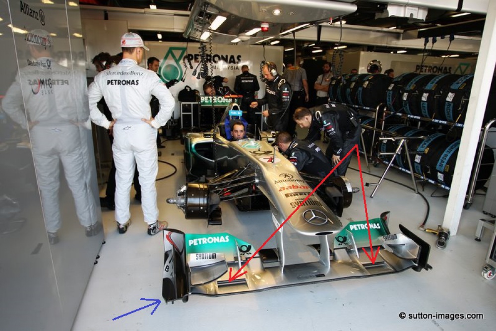 Mercedes W02 (Plná velikost v novém okně) Mercedes W02