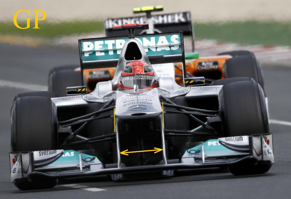 Mercedes W02 (Plná velikost v novém okně) Mercedes W02