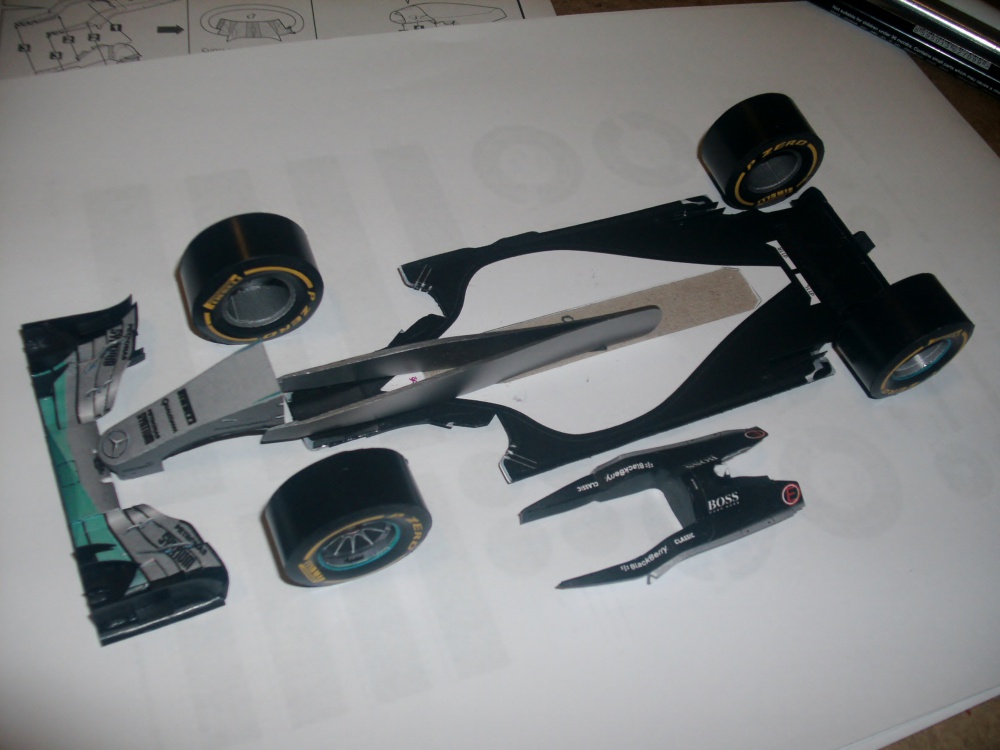 Mercedes W06 (Plná velikost v novém okně) Mercedes W06