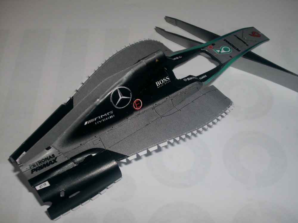 Mercedes W06 (Plná velikost v novém okně) Mercedes W06