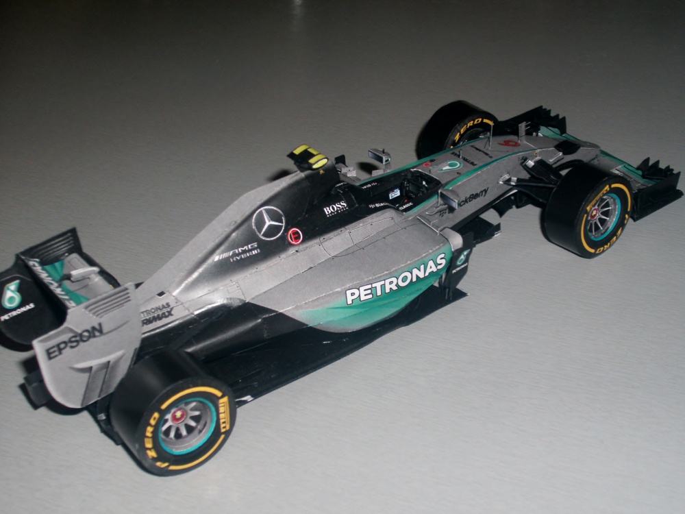 Mercedes W06 (Plná velikost v novém okně) Mercedes W06