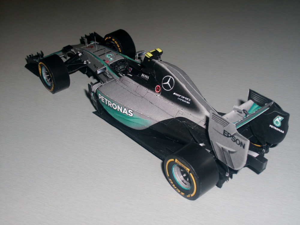 Mercedes W06 (Plná velikost v novém okně) Mercedes W06