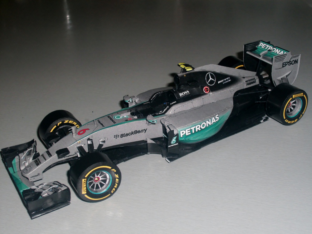 Mercedes W06 (Plná velikost v novém okně) Mercedes W06