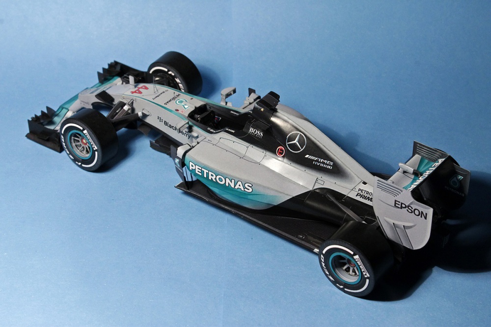 Mercedes W06 - Australian GP 2015, Lewis Hamilton (Plná velikost v novém okně) Mercedes W06 - Australian GP 2015, Lewis Hamilton