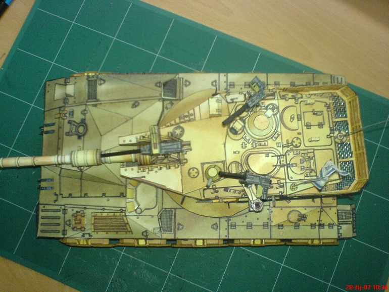 MERKAVA 2 a MBT CHALLANGER (Plná velikost v novém okně) MERKAVA 2 a MBT CHALLANGER