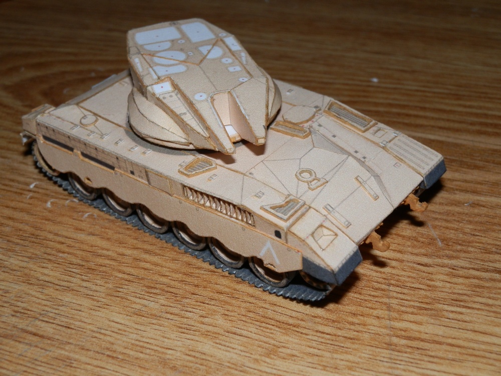 Merkava Mark II (Plná velikost v novém okně) Merkava Mark II