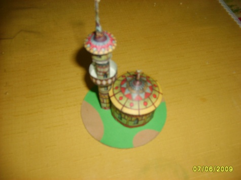 Me�ita s minaretem - do�asn� skon�eno