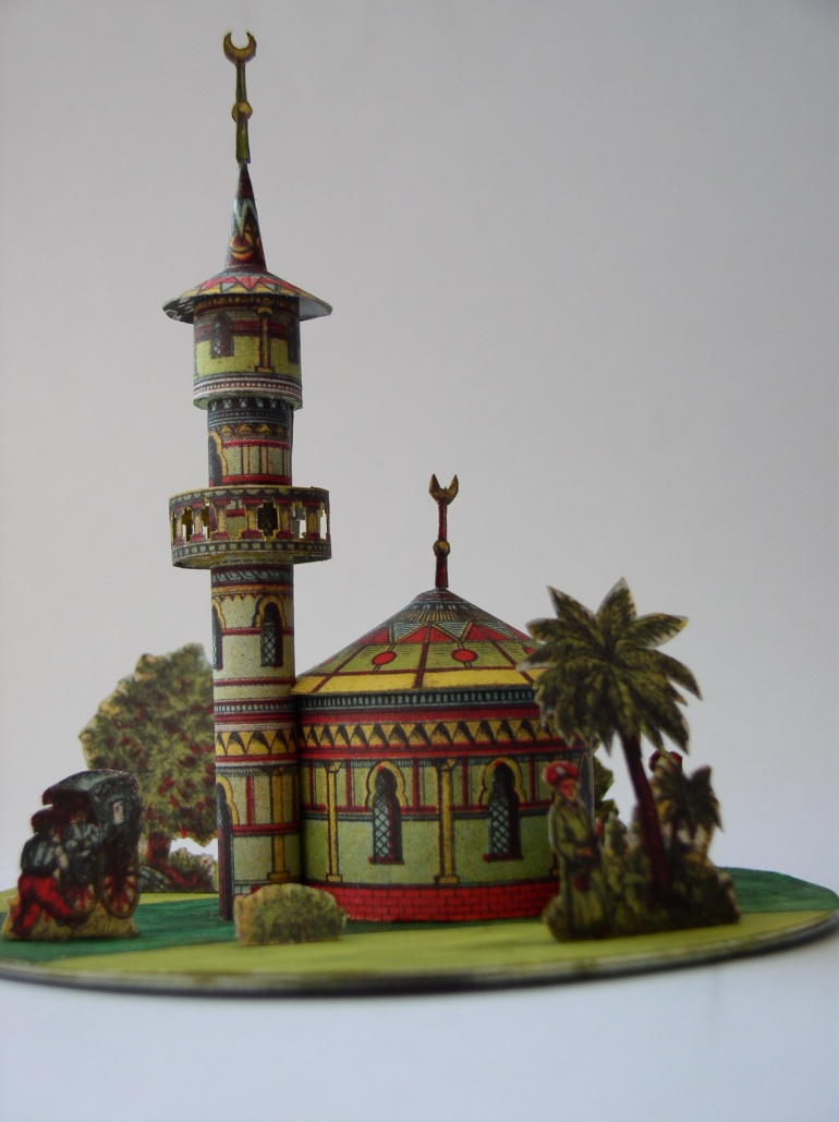 Mešita s minaretem (Plnďż˝ velikost v novďż˝m oknďż˝) Mešita s minaretem