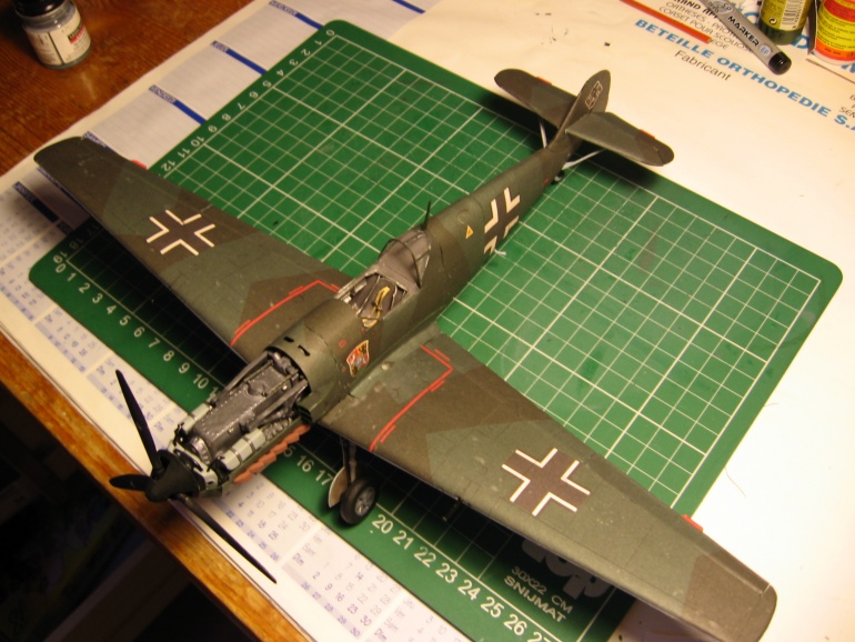 Messerschmitt Bf-109 T-1 (Plná velikost v novém okně) Messerschmitt Bf-109 T-1