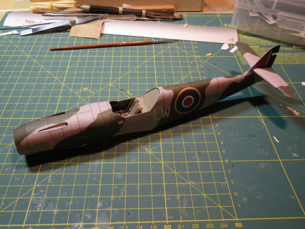 Messerschmitt Bf-109 G10 (Plná velikost v novém okně) Messerschmitt Bf-109 G10