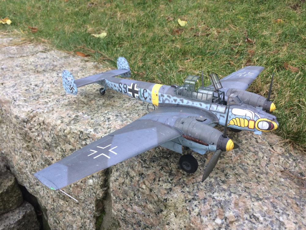 Messerschmitt Bf 110G-2 (Plná velikost v novém okně) Messerschmitt Bf 110G-2