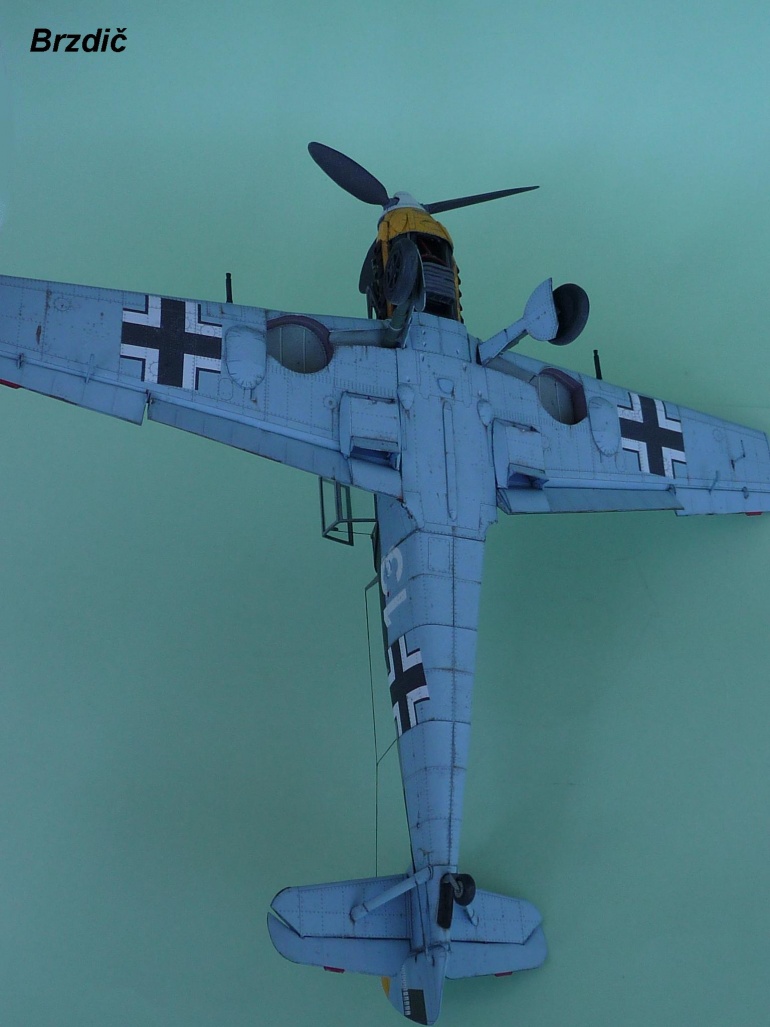 Messersmitt Bf 109E-4 (Plná velikost v novém okně) Messersmitt Bf 109E-4
