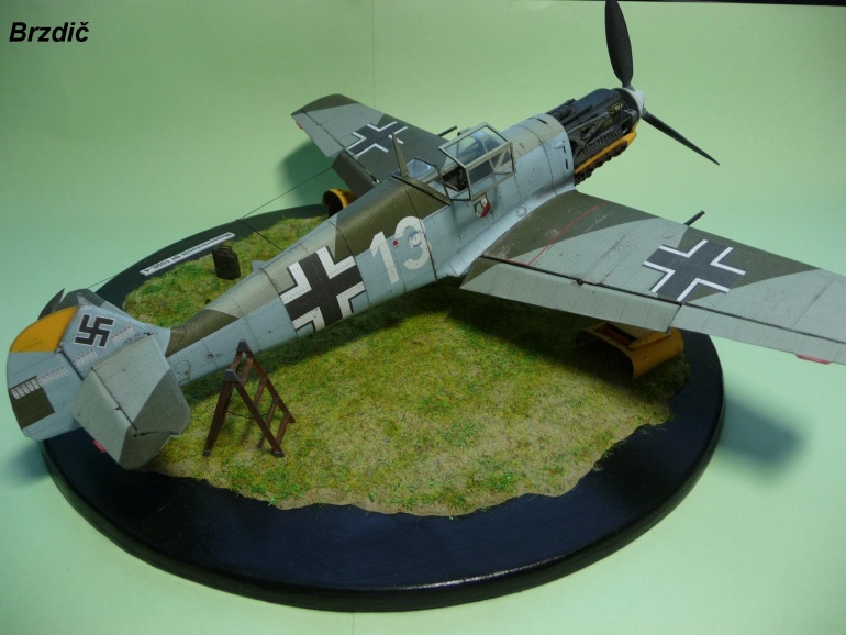 Messersmitt Bf 109E-4 (Pln� velikost v nov�m okn�) Messersmitt Bf 109E-4