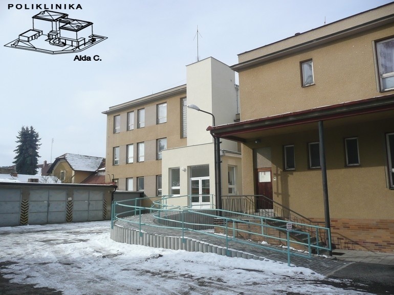 Městečko - poliklinika (Plná velikost v novém okně) Městečko - poliklinika