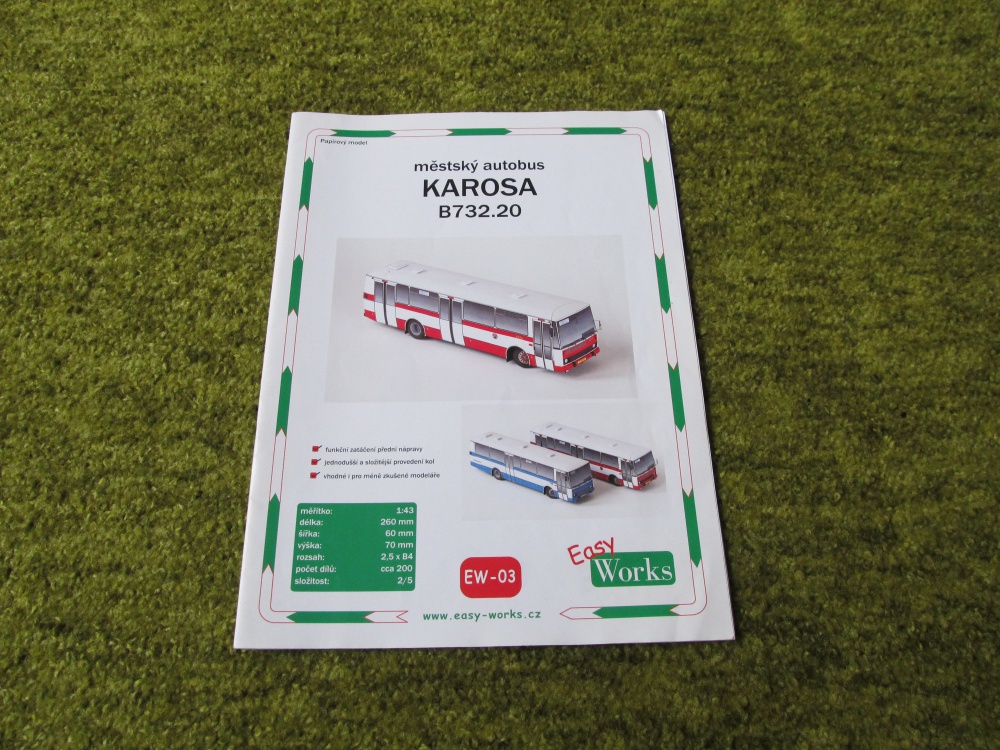 městský autobus KAROSA B732.20 (Plná velikost v novém okně) městský autobus KAROSA B732.20
